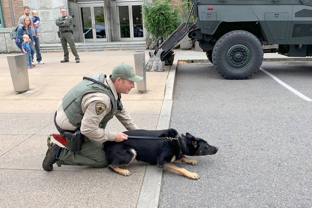 ‘Blue’ stars at Kitsap County Sheriff’s Office open house
