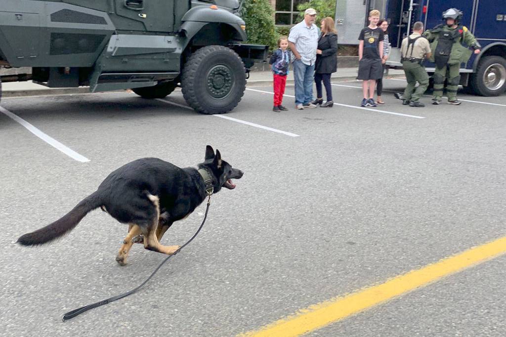‘Blue’ stars at Kitsap County Sheriff’s Office open house
