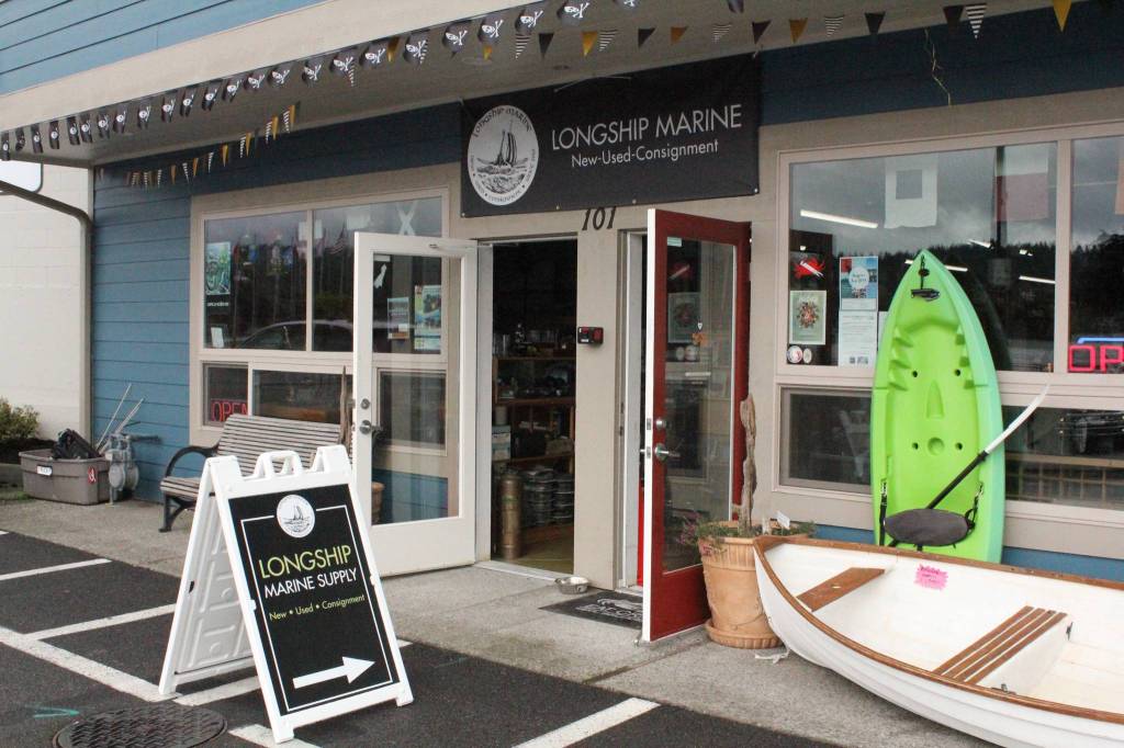 Longship Marine recently reopened its new location in downtown Poulsbo after extensive renovations. Nick Twietmeyer / Kitsap News Group