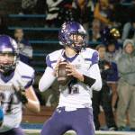 North Kitsap quarterback Colton Bower threw three touchdowns and rushed for two more against Bremerton. (Mark Krulish/Kitsap News Group)