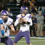 North Kitsap quarterback Colton Bower threw three touchdowns and rushed for two more against Bremerton. (Mark Krulish/Kitsap News Group)