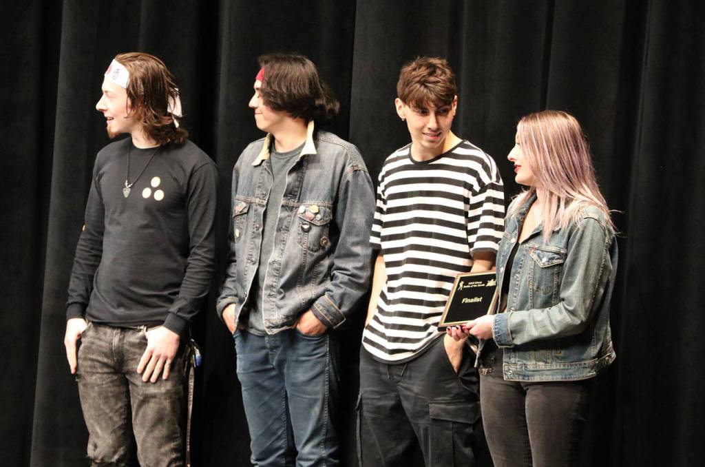 Suite Clarity were the runner ups in the 18 and older competition. (l-r) Anthony Corso, Trey Young, Aaron Corso and McKinzie Malcolm.