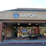 Partly Cloudy Vapor in Poulsbo Villiage next to the Dollar Store.