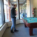 Quinn Richards and his friend Jacob Ragsdale (not pictured) own Partly Cloudy Vapor and are working on a way to stay afloat until the ban is lifted in February.