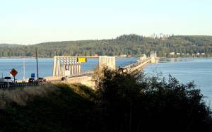 Intermittent night closures slated for Hood Canal Bridge