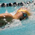 North Kitsap junior Brianna Hoffman won her second consecutive state championship in the 200-yard freestyle at the 2A state meet this past weekend. (Mark Krulish/Kitsap News Group)
