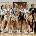 The Vikings finished 2019 as the Olympic League champions for a seventh-straight season and took fifth at the district tournament. At state, they fell one match short of placing in the top eight. (Mark Krulish/Kitsap News Group)