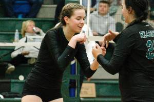 Klahowyas Rachel Bailey is the Olympic League 1A MVP for the second year in a row. (Mark Krulish/Kitsap News Group)