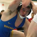 Bremertons Thor Michaelson was named a Wrestler of the Meet at the North Mason Classic after a dominant performance. (Mark Krulish/Kitsap News Group)