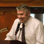 Former South Kitsap head boys basketball coach John Callaghan was inducted into the Kitsap Sports Hall of Fame after winning 304 games, placing him fifth all-time in West Sound history. (Mark Krulish/Kitsap News Group)