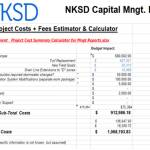 Break down of turf project costs. (NKSD)