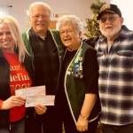 Port Orchard Eagles donate $6,000 to SK Helpline