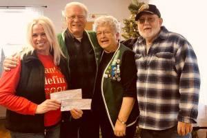 Port Orchard Eagles donate $6,000 to SK Helpline