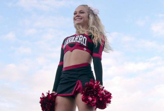 Cheer is a multi-part docuseries on Netflix. (Courtesy Netflix)
