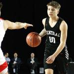 Central Kitsap senior Colby White finally got his chance to play at the Tacoma Dome and led his team with 17 points against Marysville-Pilchuck. (Mark Krulish/Kitsap News Group)