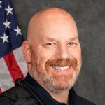 Bainbridge Island Police Officer Kurt Enget and his K-9 partner, Whitney. (Photo courtesy of the city of Bainbridge Island)