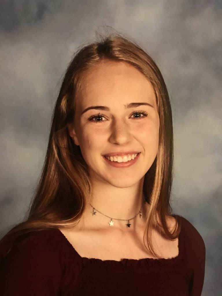 Recent Kiwanis scholarship recipient Montana Thoroughman. Photo courtesy Pat Bennett-Forman