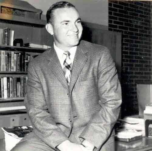 Portrait of a young Virgil Taylor at North Kitsap High School early in his career. (Contributed photo by the Taylor Family)