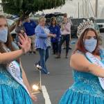 Senior Princesses Kate Thompson and Neveah Wingate. (Bob Smith | Kitsap Daily News)