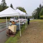 Families drive through to pick up materials, meals in BI