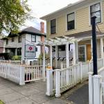 The shops around Port Gamble are gearing up for Halloween, with little Pumpkins lining the walkways and fences.