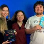 Banner Forest author Jennifer DiMarco (center), her daughter Faith and son Maxwell joined forces to produce three childrens books in the midst of the coronavirus lockdown. (Photo courtesy of Jennifer DiMarco)