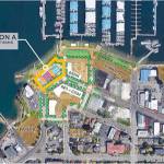 The site that currently includes the headquarters location of Kitsap Bank in downtown Port Orchard has been chosen by a selection team as the new location of the planned South Kitsap Community Events Center. (City of Port Orchard illustration)