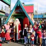 Children ranging in age from 2-10 years old spent the afternoon chatting with Santa at his Poulsbo Cottage. KPark/NKH.
