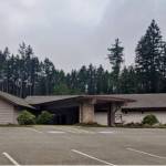 Poulsbo's Nazarene church will become the new Public Works offices. Courtesy photos
