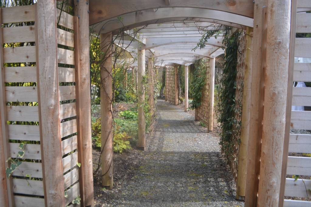 Heronswood has an area that can be rented for special occasions like weddings.