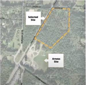Proposed site for new Road Maintenance and Household Hazardous Waste facility. Courtesy Photo