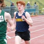 Bainbridge distance runner Alex Miller took fifth in the 3200. (Mark Krulish/Kitsap News Group)