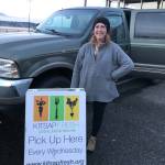 Elleni Mendoza poses at one of Kitsap Fresh's pickup locations in Poulsbo.(courtesy photo)