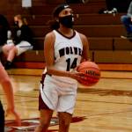 Kirstin Prudhomme chipped in 14 points in South Kitsaps Opening Day victory. (Mark Krulish/Kitsap News Group)
Mark Krulish | Kitsap News Group
Kirstin Prudhomme chipped in 14 points in South Kitsaps Opening Day victory.