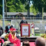 KHS principal Jack Simonson speaks to the Class of 2021.(KPark/NKH)