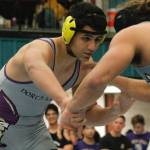 Sofian Hammou, shown here at the 2019 Hammerhead Tournament in Bremerton, was selected as the Olympic Leagues top heavyweight. (KNG File Photo)