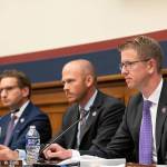 U.S. Rep. Derek Kilmer (WA-06), far right, who chairs the Select Committee on the Modernization of Congress, led the second of a two-part series of hearings aimed at examining how to improve civility and collaboration in Congress in order to make the institution work better. (Rep. Kilmers office photo)