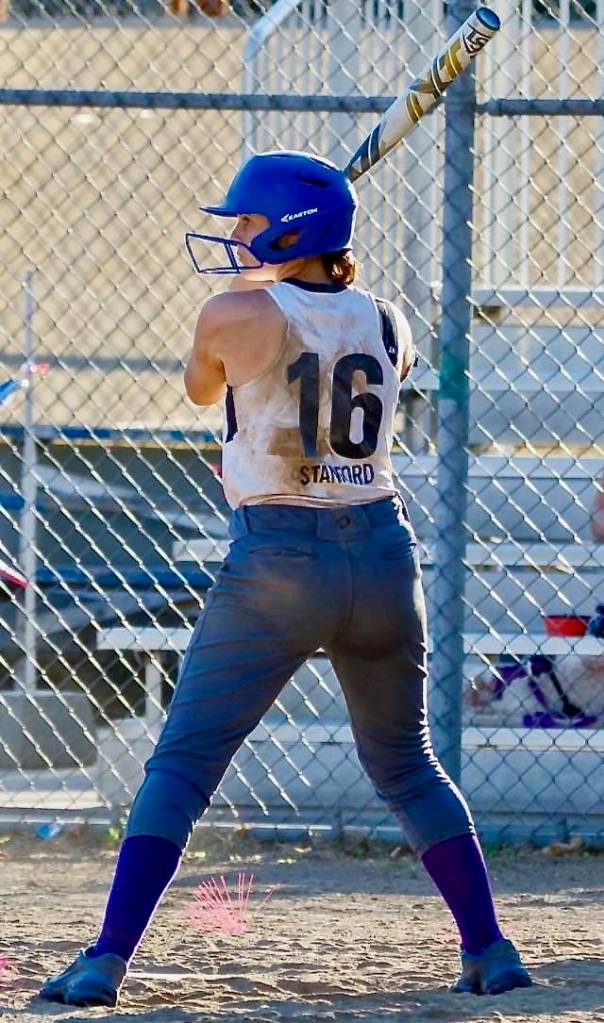 Teagan Stanford was one of North Kitsaps top hitters in the postseason.