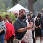 PGST Chairman Jeromy Sullivan welcomed everyone to the grand opening of the new health center.(KPark/ NKH)