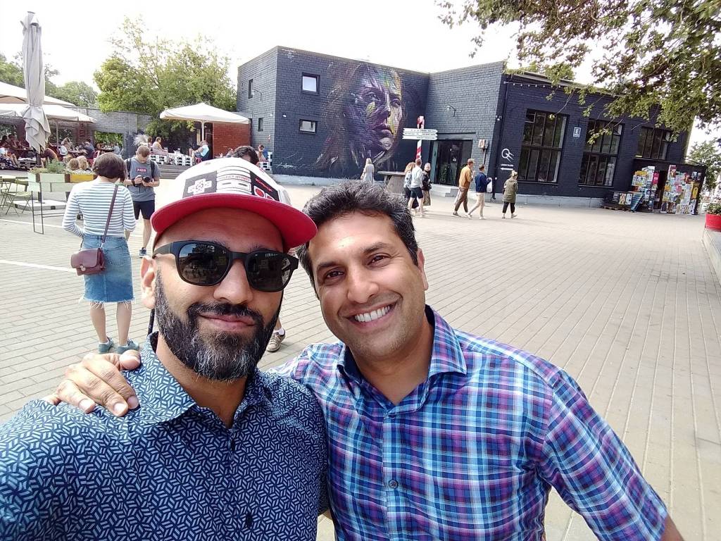 Echoes brewing Co. owners, brothers Samay and Manas Jaine. (courtesy photo)