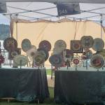 Ceramics are a big component of the arts festival.