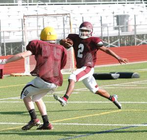 Sophomore running back/wide receiver Jorden Lee should be one of the teams featured ball carriers this year. (Mark Krulish | Kitsap News Group)
