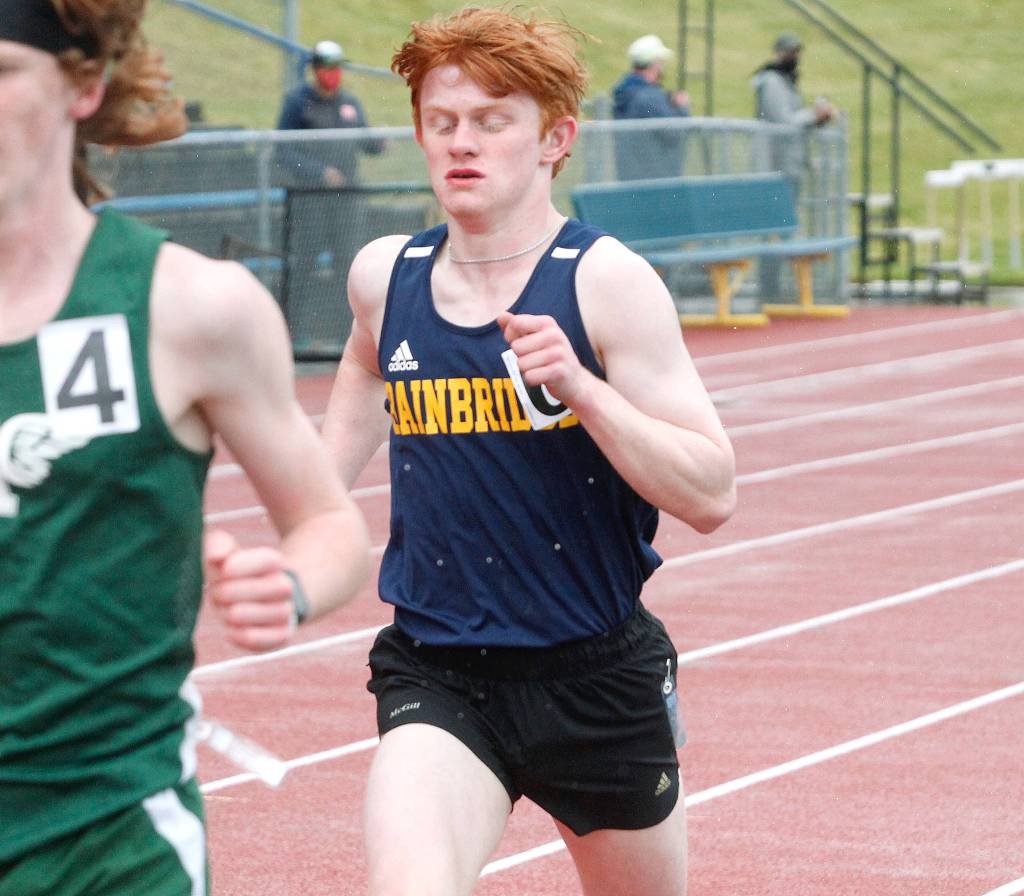 Alex Miller was the Bainbridge boys cross country teams top runner in the spring. (Review file photo)