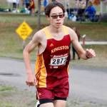 Kingstons Kaeden Peterson finished in fifth place for the boys as the Bucs brought home second place as a team.