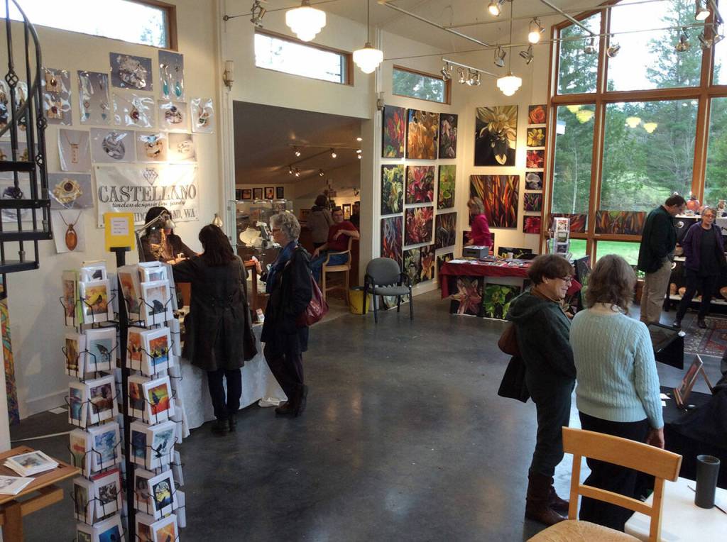 A wider shot of Knowles Studio during a previous years tour.