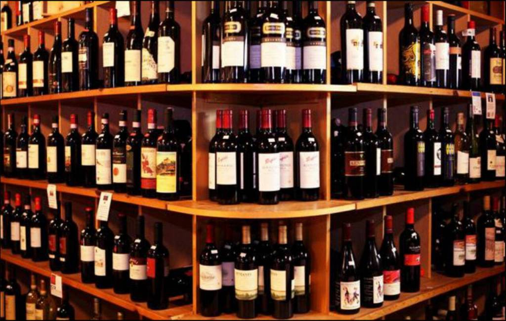 Wine was a big customer attraction at the restaurant. Courtesy photo