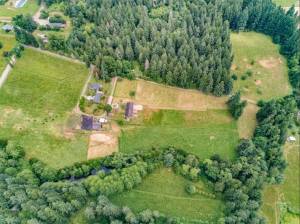 Aerial image of Royal Valley Farm and area of rezone. Courtesy photos