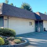 The former site of a Port Orchard fitness center was purchased by Kitsap County for future use as a site for temporary homeless housing. (Kitsap County photo)
The new shelter facility is being constructed inside the building that once housed the former Olympic Fitness Club at 4459 SW Mile Hill Drive, adjacent to the WAVE Broadband office. (Kitsap County photo)