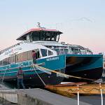Vessel builder All American Marine launches the hybrid electric M/V Waterman for Kitsap Transit. (All American Marine photo)