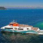 Kitsap Transits fast ferry M/V Enetai repairs are expected to be completed by the first week of April. (Nichols Brothers Boat Builders photo)